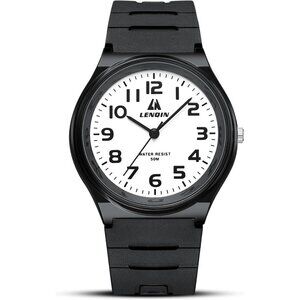 ⚡Mens Watches Analog Quartz Sports Unisex Fashion Casual Designer Military Time